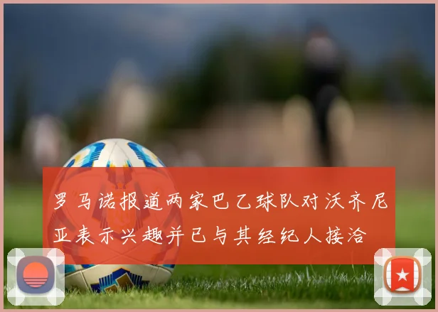 罗马诺报道两家巴乙球队对沃齐尼亚表示兴趣并已与其经纪人接洽